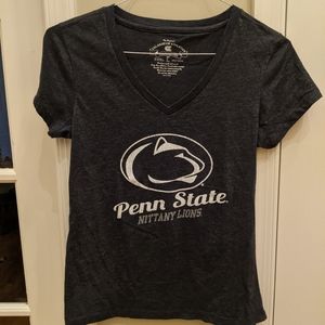 Colosseum Penn State Women's V Neck T-Shirt L